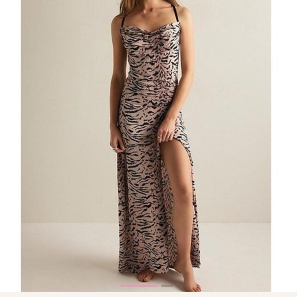 Free People Concrete Jungle Maxi Slip Dress